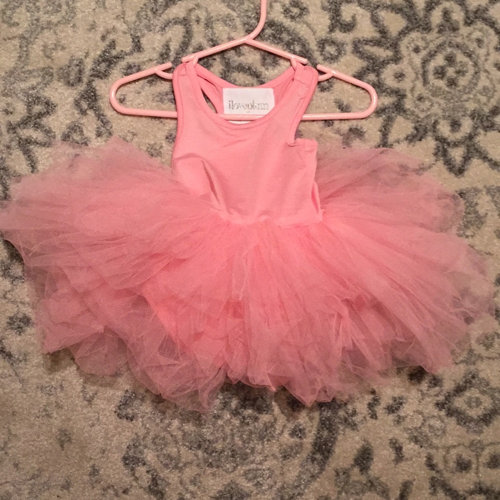 Pink tutu outfit baby girl 6-12 months